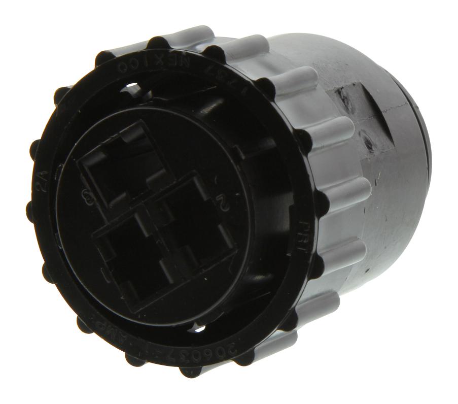 【※can】 Male And Female Amp 206037-1 16-Pin CPC Connectors - Cable Mount