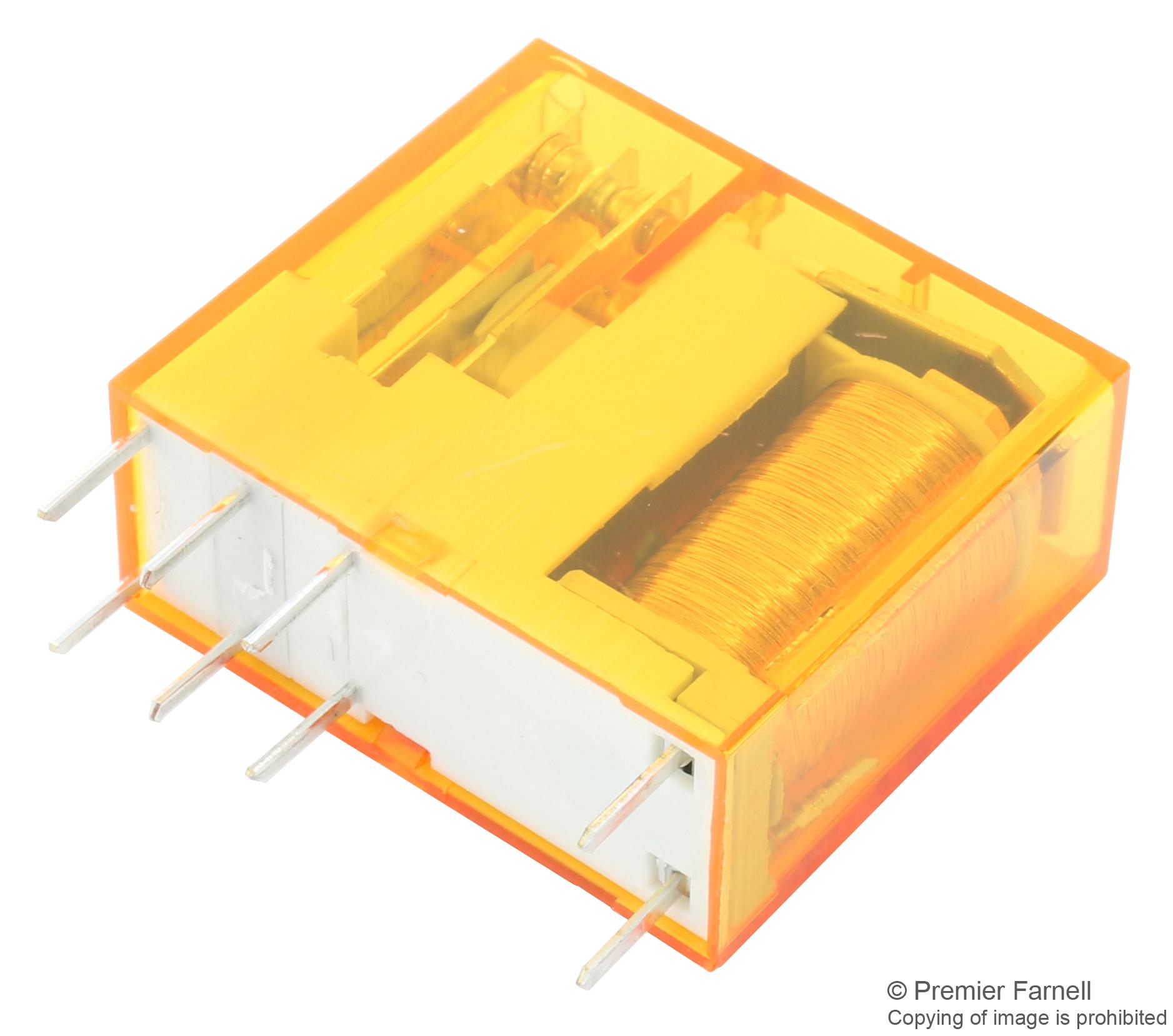 FINDER Type44.52S Power Relay – 24VDC, 8-Pin, 8A – 1pc - View #3