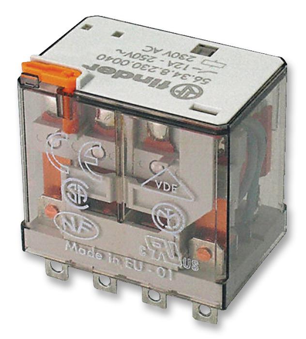 56.34.9.024.0000 - Finder - Power Relay, 4PDT, 24 VDC