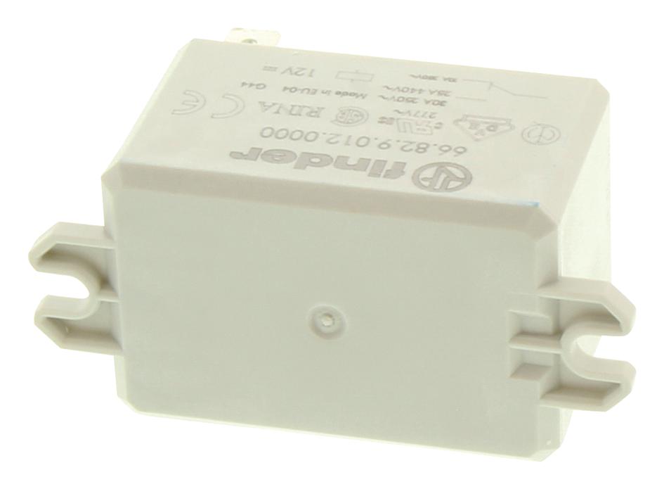 Relé De Potencia Finder 66.22.9.012.0600 – 12V DC – 2 Contactos NA – 30A 250V~