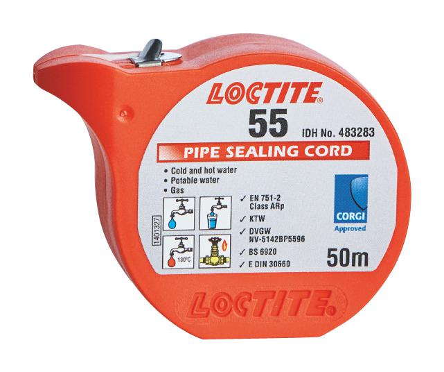 55, 50M Loctite Sealant, Pipe Sealing Cord, Can