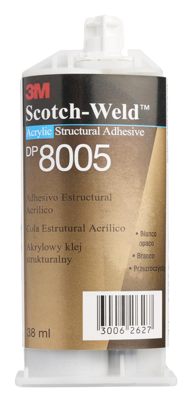 3M Scotch-Weld DP8005 Black Structural Plastic Adhesive – 45 ML Epoxy Resin