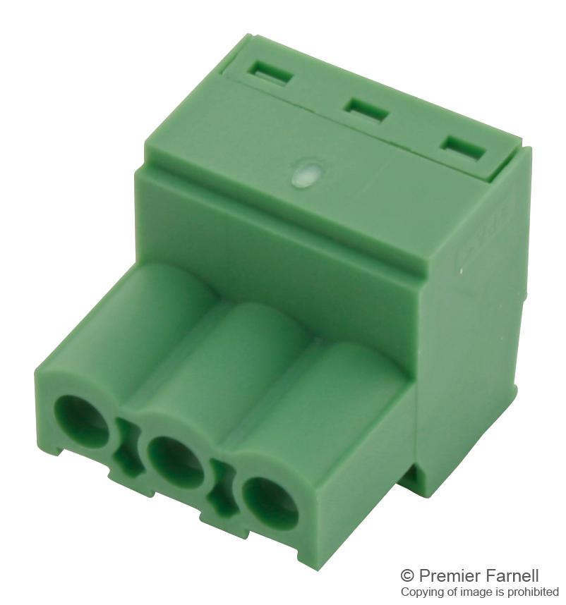 1779848 - Phoenix Contact - Pluggable Terminal Block, 5 mm, 3 Ways