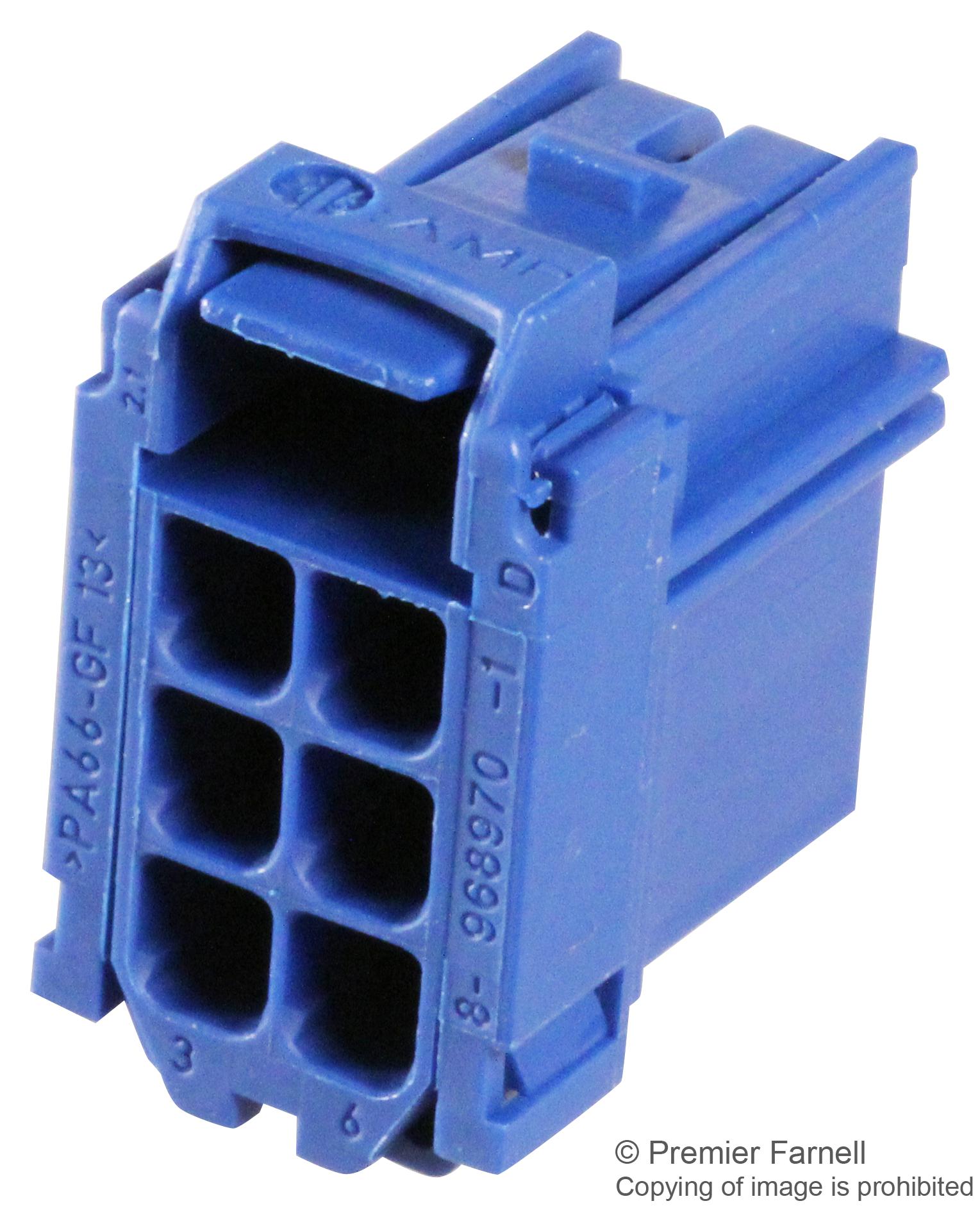 8-968970-2 - Amp - Te Connectivity - Connector Housing, MCP 2.8, Receptacle