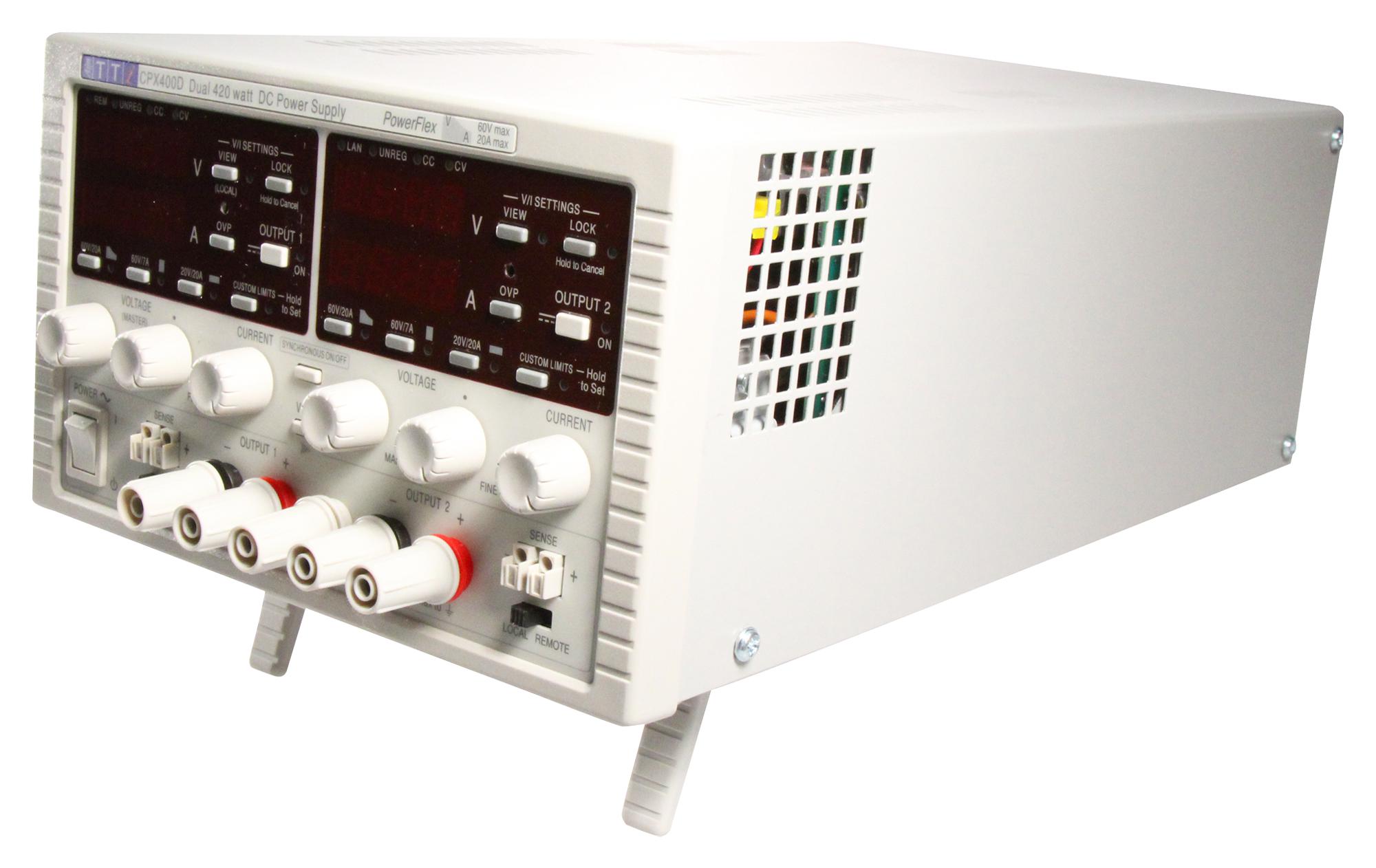 CPX400D AIM-TTI INSTRUMENTS, Bench Power Supply, Powerflex