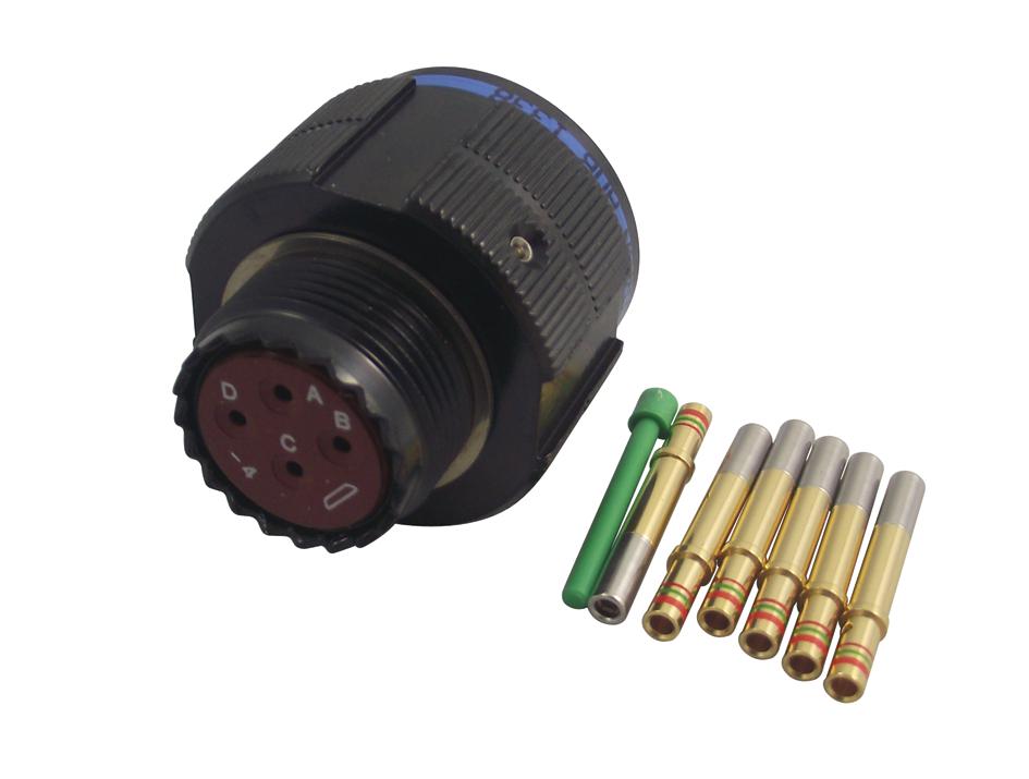 TV06ZN1304SN Amphenol Ltd Circular Connector, TriStart TV, MIL