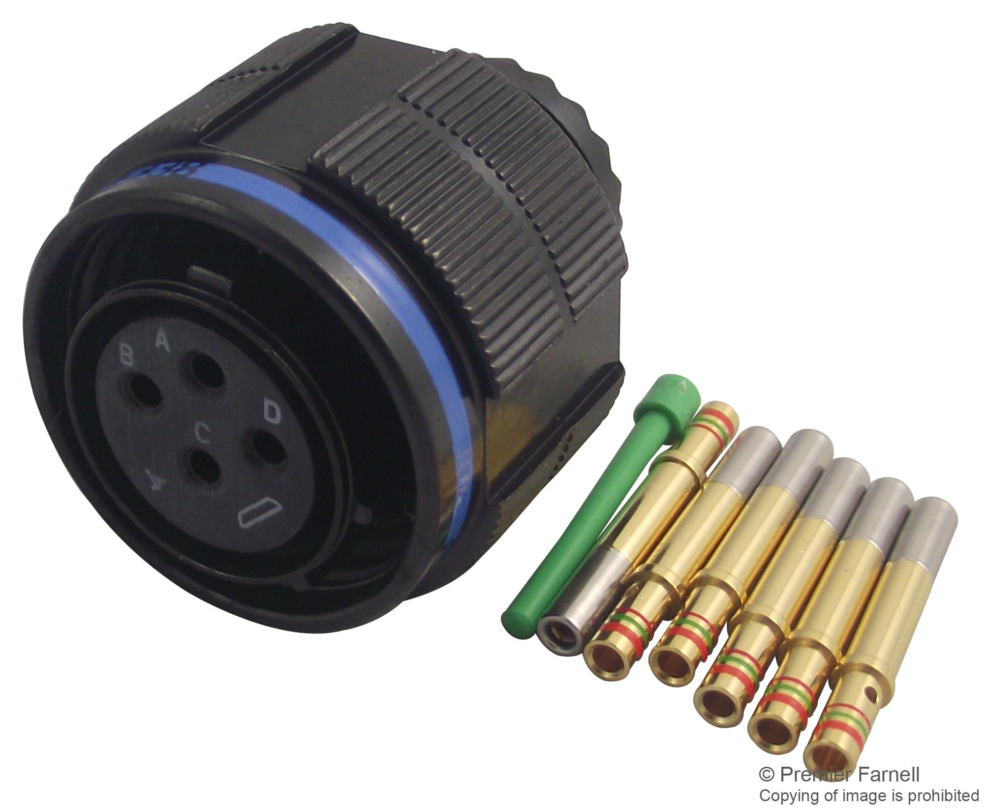 TV06ZN1304SN Amphenol Ltd Circular Connector, TriStart TV, MIL