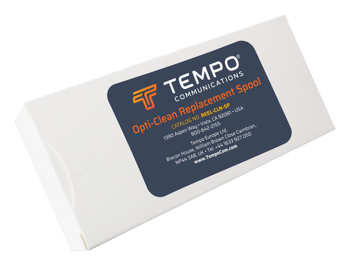 REELCLNSP Tempo Cleaner, Fibre Cleaner, Fibre Optic Connections