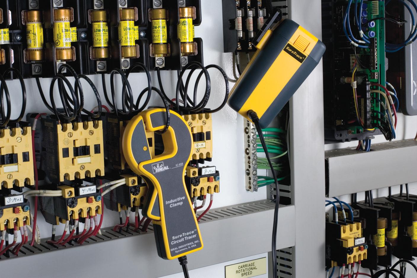 61959 Ideal Circuit Tracer Kit, SuperBright OLED Rotate Display