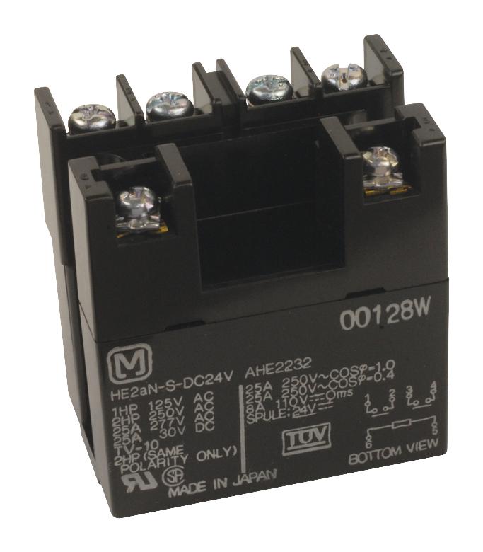 thumbnail image 2 of NAIS ALF1P12 12VDC General Purpose Relay - 20A 4-Pin Power Relay 2 of 3