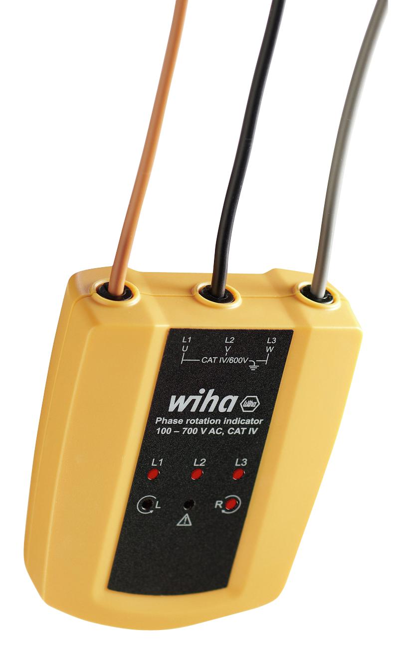 Wireless Rotation Meter 45221 - Wiha - Phase Rotation Meter, 100V to 700V, 31 mm