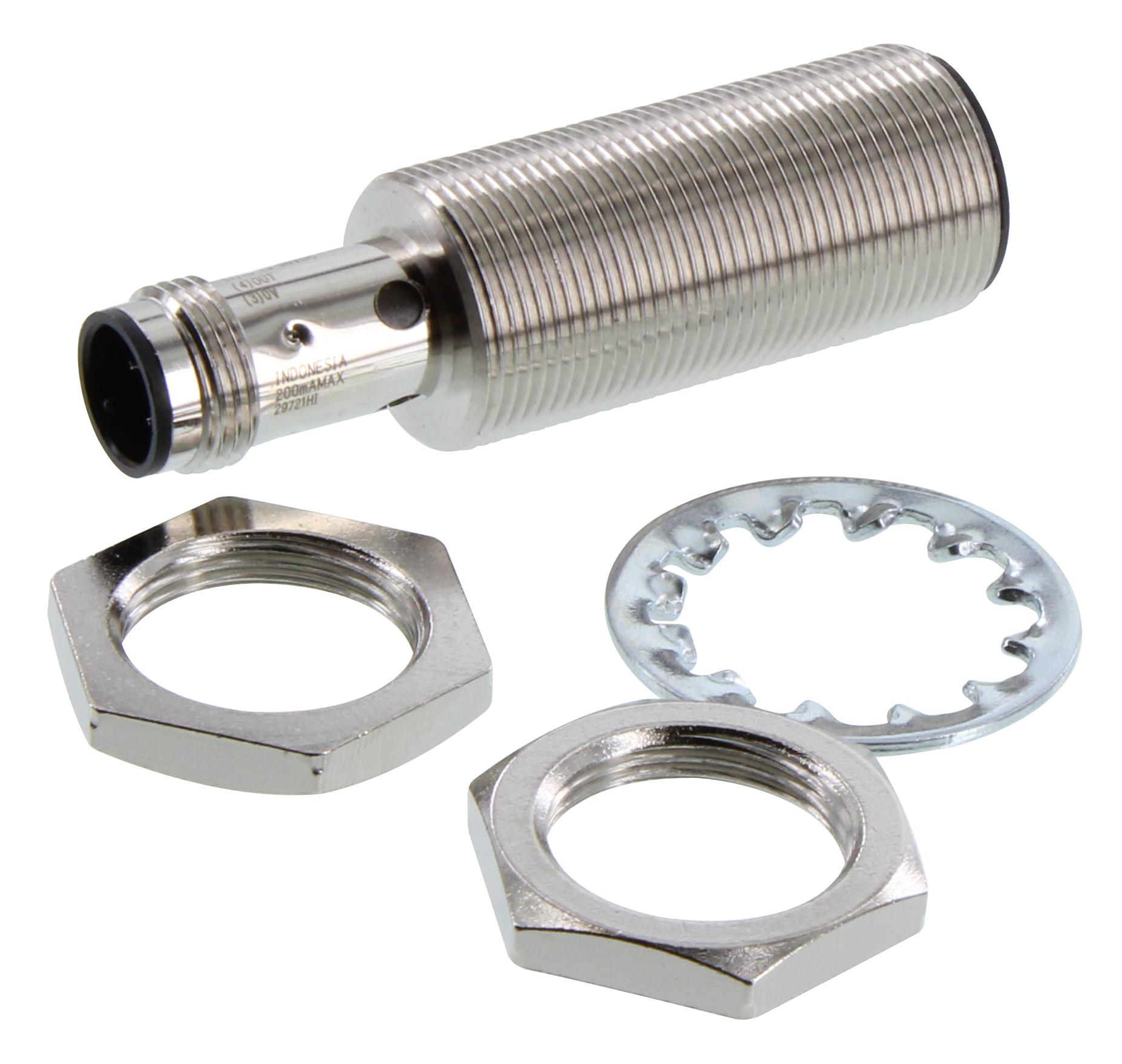 E2B M18KS08 M1 B1 OMS OMRON INDUSTRIAL AUTOMATION, Sensore di prossimà induttivo, cilindrico, serie E2B | Farnell® alia