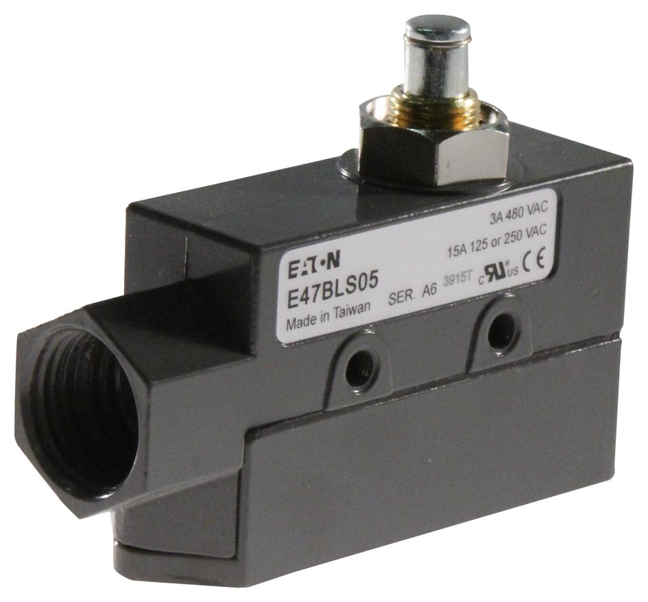 E47BLS05 Eaton Cutler Hammer LIMIT SWITCH, PLUNGER, 250VAC