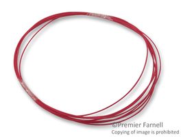MULTICOMP PRO 15046 Heat Shrink Tubing, 2:1, 0.095 ", 2.4 mm, Red, 16.4 ft, 5 m