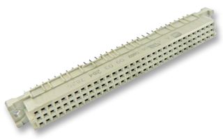 HARTING 09 03 264 7825 DIN 41612 Connector, Type C, 64 Contacts, Receptacle, 2.54 mm, 2 Row, a + c