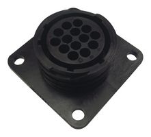 TE CONNECTIVITY - AMP 206043-1 Circular Connector, Circular Power Connector, CPC Series 1, Flange Mount Receptacle, 14 Contacts