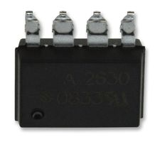 BROADCOM HCPL-2630-300E Optocoupler, Digital Output, 2 Channel, 3.75 kV, 10 Mbaud, Surface Mount DIP, 8 Pins