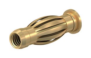 Staubli 22.1054 Plug, 50A, Gold Plated, Screw