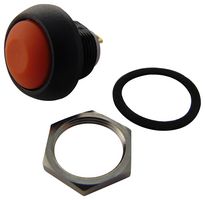 Apem ISR3SAD900160 Pushbutton, Plastic, Solder, Orange , Element14