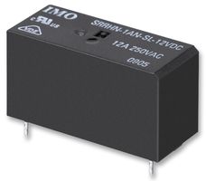 Imo Precision Controls SRRHN-1CN-SL-12VDC Relay, Spdt, 250Vac, 24Vdc, 12A