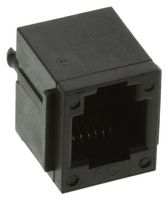 AMPHENOL COMMUNICATIONS SOLUTIONS 90512-001LF Modular Connector, Modular Jack, 1 x 1 (Port), 6P6C, Cat3, Through Hole Mount
