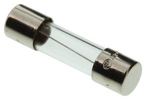 EATON BUSSMANN S506-2-R Fuse, Cartridge, Time Delay, 2 A, 250 V, 5mm x 20mm, 0.2" x 0.79", S506 Series