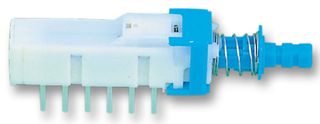 ALPS ALPINE SPUJ193700 Pushbutton Switch, SPUJ Series, 4PDT, Off-On, Square