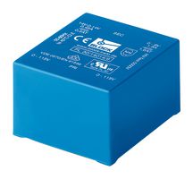 BLOCK FL24/15 PCB Transformer, UI 39 x 17, Encapsulated Safety Isolating, 2 x 115V, 2 x 15V, 24 VA, 50Hz / 60Hz