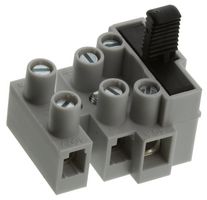 METWAY ELECTRICAL INDUSTRIES 503SI03E Fused Terminal Block, 3 Ways, 6 mm², Screw, 10 A