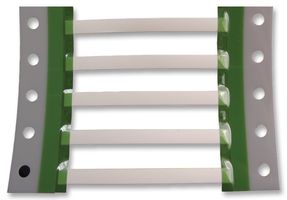 TE CONNECTIVITY - RAYCHEM TMS-SCE-3/32-2.0-9 Wire Marker, TMS SCE Thin Wall, Heat Shrinkable Sleeve, PO (Polyolefin), White, 2.36mm x 50mm