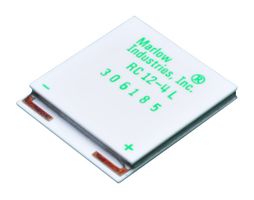 MARLOW INDUSTRIES RC12-4-01LS Thermoelectric Peltier Cooler Module, Single Stage, 36 W, 3.7 A, 14.7 V, 29.97mm x 29.97mm x 3.33mm