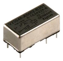 TE CONNECTIVITY V23040-A0004-B201 Signal Relay, 24 VDC, SPDT, 2 A, D1/V23040 Series, Through Hole, Non Latching