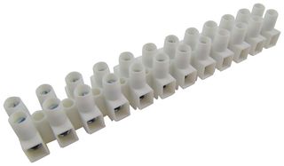 ABB 4012TE Panel Mount Barrier Terminal Block, 1 Row, 12 Ways, 10 mm, 41 A