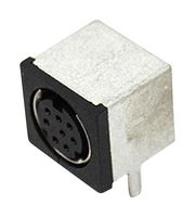 LUMBERG TM 0508 A/8 DIN Audio / Video Connector, 8 Contacts, Jack, PCB Mount, Solder, Silver Plated Contacts