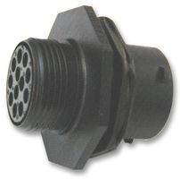 SOURIAU-SUNBANK / EATON UTS7128S Circular Connector, Standard Circular Connector, Souriau Trim Trio UTS Series, Jam Nut Receptacle
