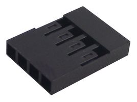 AMPHENOL COMMUNICATIONS SOLUTIONS 65039-033LF Connector Housing, FCI Mini-PV 65039, Receptacle, 4 Ways, 2.54 mm