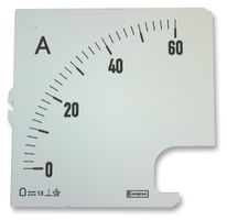CROMPTON - TE CONNECTIVITY SC96-02A-NW Scale, 240 Series DIN Analogue Panel Meters, DIN96, 60 A