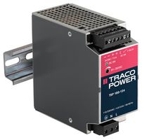TRACO POWER TSP 180-124 AC/DC DIN Rail Power Supply (PSU), ITE, 1 Output, 180 W, 24 VDC, 7.5 A