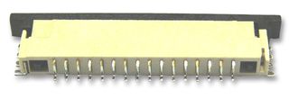 AMP - TE CONNECTIVITY 84953-8 FFC / FPC Board Connector, 1 mm, 8 Contacts, Receptacle, FPC, Surface Mount, Top