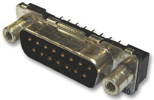AMP - TE CONNECTIVITY 3-338310-2 D Sub Connector, DA15, Standard, Plug, AMPLIMITE HDP-20, 15 Contacts, DA, Solder