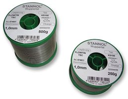 Stannol 574609 Solder Wire, Ks100, 1.2mm, 500G