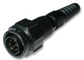 AMPHENOL LTD 62IP-16B12-03PN Circular Connector, Miniature Circular Connector, Industrial Plastic (62IP) Series
