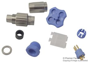 TE CONNECTIVITY T01-0550-P05 Circular Connector, Standard Circular Connector, T01 Series, Cable Mount Plug, 5 Contacts