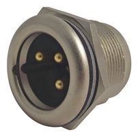 Neutrik NC3MPR-HD Socket, Xlr, Male, Panel, 3Pole