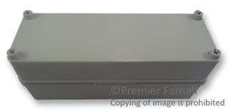 Fibox PC F 85 G ENCLOSURE Box, Polycarbonate, Ip67, Grey Lid