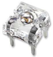 VISHAY TLWR7900 LED, Red, Through Hole, 7.6mm x 7.6mm, 70 mA, 2.2 V, 618 nm