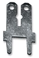 ETTINGER 019.68.064 PCB Terminal, 6.35mm x 0.81mm, 0.25" x 0.032", Brass, 1.3 mm, Tin