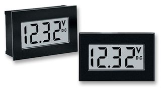 MURATA POWER SOLUTIONS DMS-20LCD-0-5-C Voltmeter, DMS-20LCD Series, DC Voltage, -200mV to +200mV, 3.5 Digits, 4.75 V to 5.25 V
