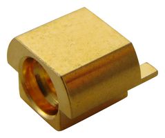 MOLEX 73415-3593 RF / Coaxial Connector, SMP Coaxial, Straight Plug, Board Edge / End Launch, 50 ohm, Brass