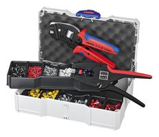 KNIPEX 97 90 24 Crimp Assortment with TANOS Mini-systainers and Crimping Tool